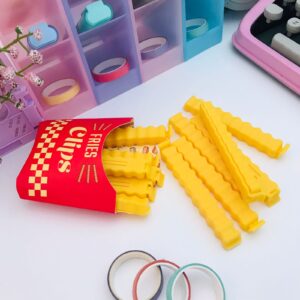 Kit com 10 Pregadorzinhos Batata Frita