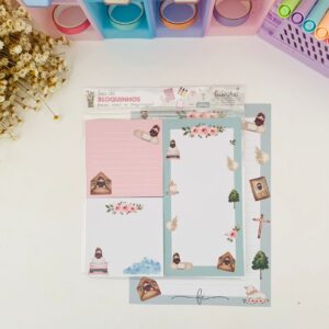 Trio de Bloquinhos com 40 Folhas - Meu Devocional