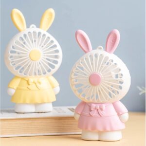 Mini Ventilador Coelhinho 15,5x9 cm
