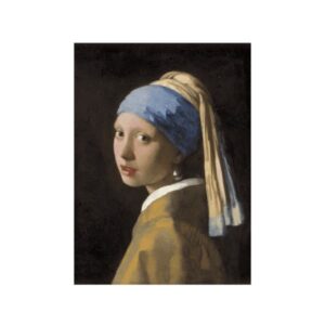 Caderneta História da Arte - Moça com Brinco de Pérola Vermeer