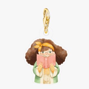 Charm Menina e Livro Petit Conte - UN.