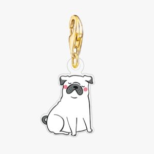 Charm Cachorrinho Branco - Petit Conte