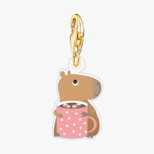 Charm Capivara com Chocolate Quente - Petit Conte