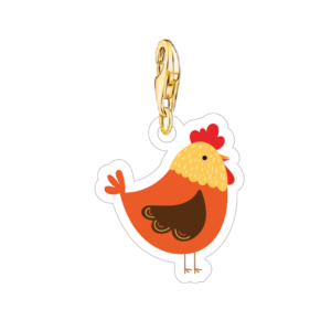 Charm Galinha Petit Conte - Unidade