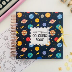 Caderno de Colorir - Espaço