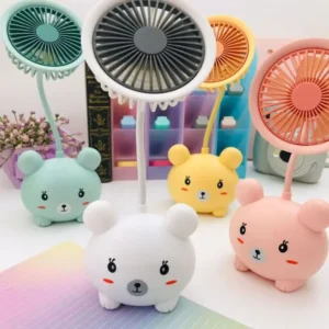 Ventilador Bichonhos Olhos Redondos CORES VARIADOS