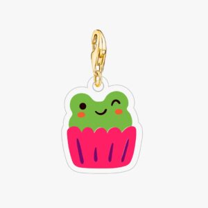 Charm Sapinho no Cupcake Petit Conte - Unidade