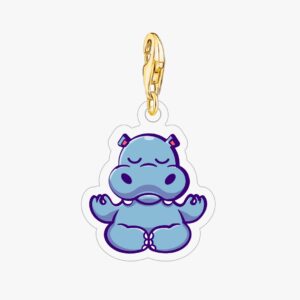 Charm Hipopótamo Meditando Petit Conte - Unidade