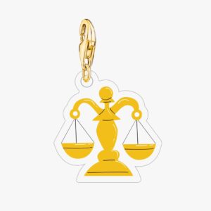 Charm Símbolo Direito Petit Conte - Unidade