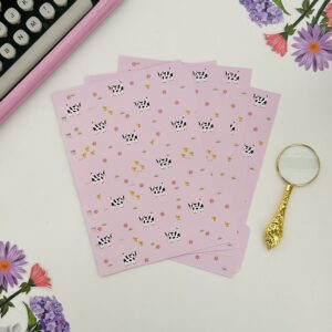 Kit 4 Divisórias 6 furos A5 (14,8 x 21 cm) - Vaquinha