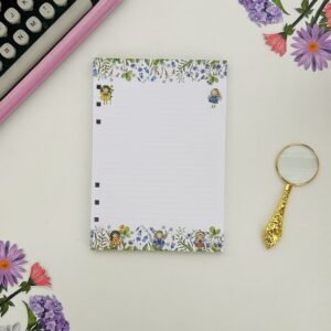 Refil Fichário 6 furos A5 (14,8 x 21cm) 40 folhas - Floresta Encantada