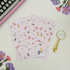 Kit 4 Divisórias 6 furos A5 (14,8 x 21 cm) - Alice