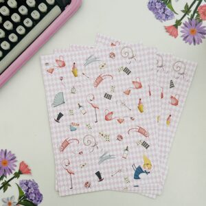 Kit 4 Divisórias 4 furos Universitário (20 x 27,5cm) - Alice