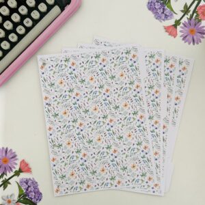 Kit 4 Divisórias 6 furos A5 (14,8 x 21 cm) - Floresta Encantada