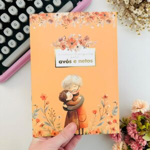 Caderno de Perguntas Avós e Netos 32 Páginas 21x15 cm