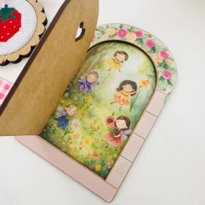 Porta Miniatura em MDF - Fadas