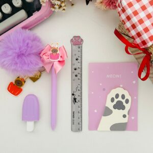 Kit Piquenique com Gatinho e Cupcake