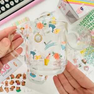 Caneca DIY 350 ML com DTF Alice