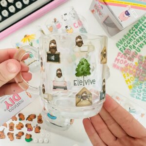 Caneca DIY 350 ML com DTF Meu Devocional