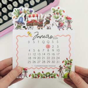 Calendário 2026 Fazenda de Morangos