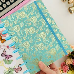 Agenda de disco 2026 A5 Hortensia
