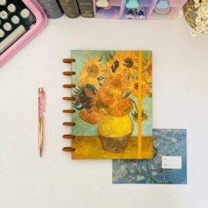 Agenda de Disco 2026 A5 Van Gogh Girassois