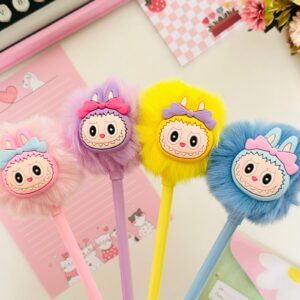 Caneta Pompom Coelho Personagem