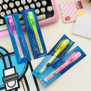 Caneta com Tinta Invisível e Lanterna