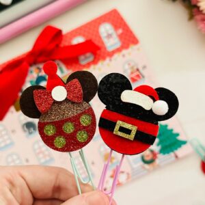 Kit com 2 Éclips Ratinhos de Natal