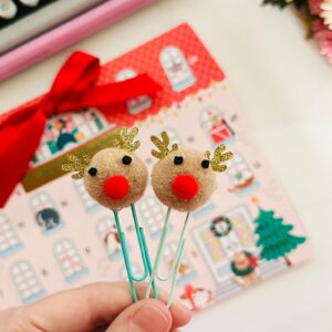 Kit com 2 Éclips Rena de Pompom