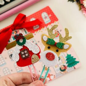 Kit com 2 Éclips Casinha e Rena