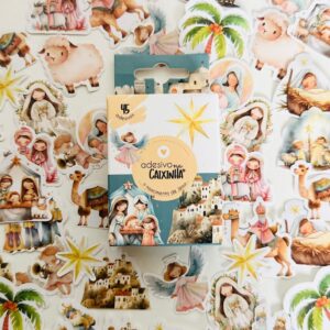 Adesivo na Caixinha O Nascimento de Jesus