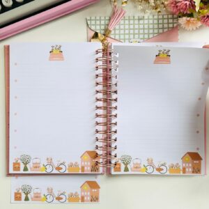Refil 40 Folhas 90 gr - Doce RotinaTamanho Caderno Wire-o A5