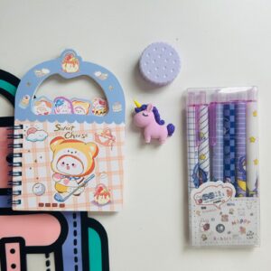 Mochilinha Promocional com Kit Kawaii