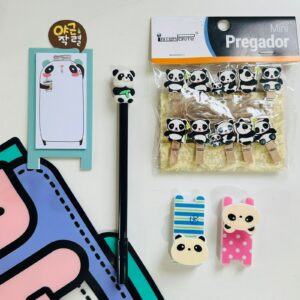 Mochilinha Promocional com Kit Panda