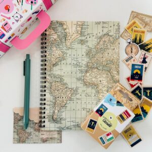 Kit Volta às Aulas Mapa Mundi
