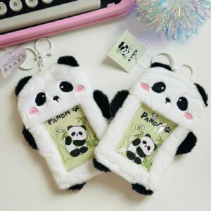 Chaveiro de Pelúcia Identificador - Panda