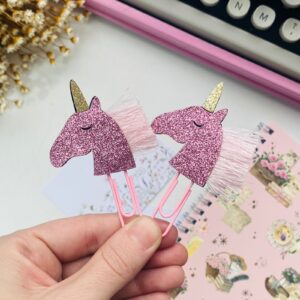 Kit com 2 Éclips Unicórnio Glitter