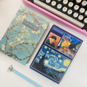 Livro Capa Dura com Notas Adesivas Van Gogh