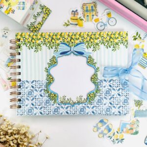 Scrapbook A5 com 30 Folhas Decoradas