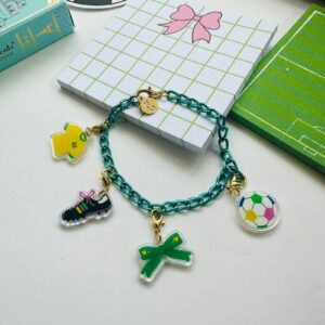 Charm Laço Verde Petit Conte - Unidade