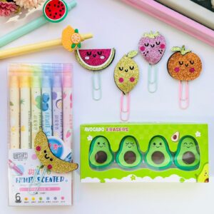 Kit de Namorados Papelaria Frutinhas