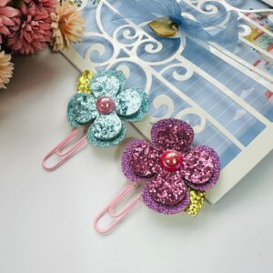 Kit com 2 Éclips Flor de Glitter
