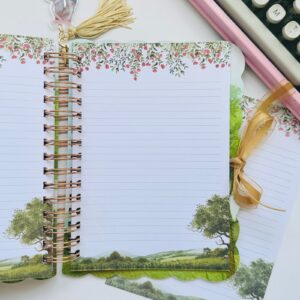 Refil 40 Folhas 90 gr - Adorável CountryTamanho Caderno Wire-o A5