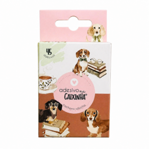 Adesivo na Caixinha Cachorrinho Salsicha