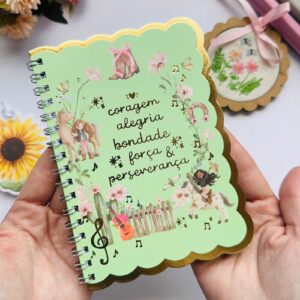 Caderno A6 40 Flhs Decoradas - Adorável Country