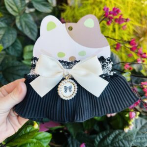 Enfeite de Pescoço para Gatos e Cachorros Pequenos - Chiffon (20-25cm)
