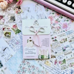 Kit de Recortes para Journaling - Romance Clássico