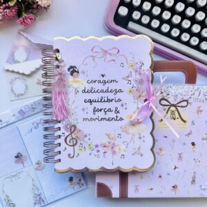 Kit Bailarina com Caderno A5