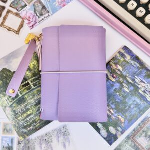 Caderno com Capa de Tecido com 2 Cadernetas Pontilhadas - Monet